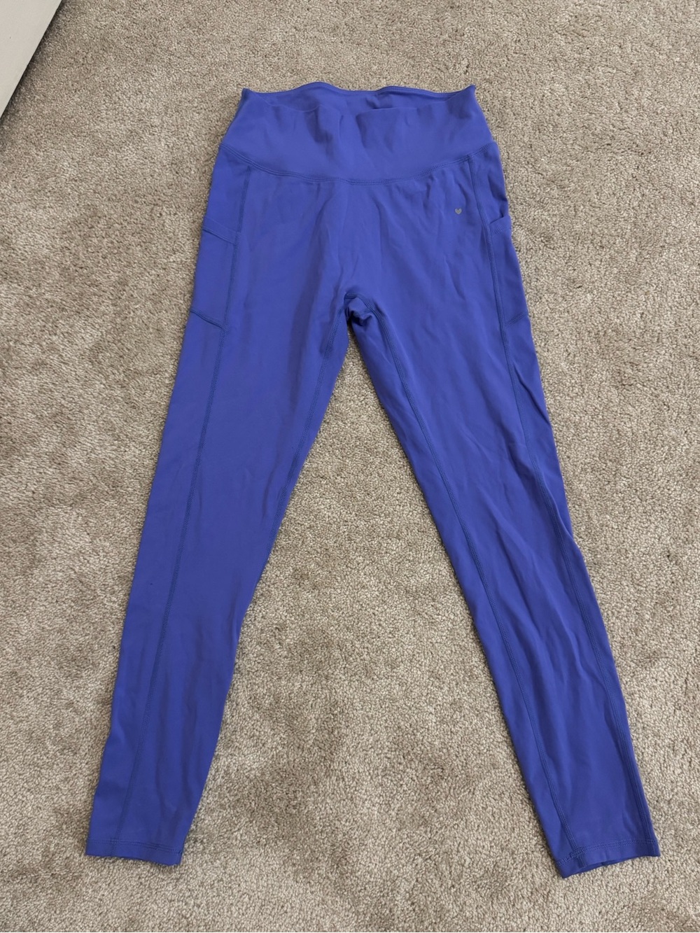 Love Fitness High-Rise Purple Active Leggings